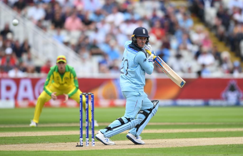 Twitter reacts as Kumar Dharmasena denies Jason Roy a century in semi-final against Australia