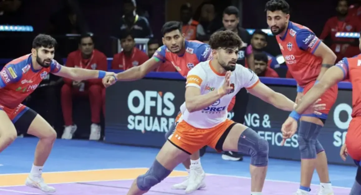 Puneri Paltan Dominate UP Yoddhas in PKL 12 Clash