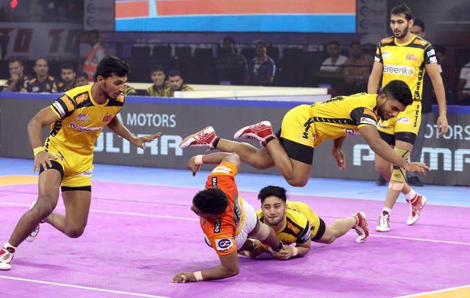 PKL 2019 | Puneri Paltan beat Telugu Titans 53-50 in high-scoring thriller