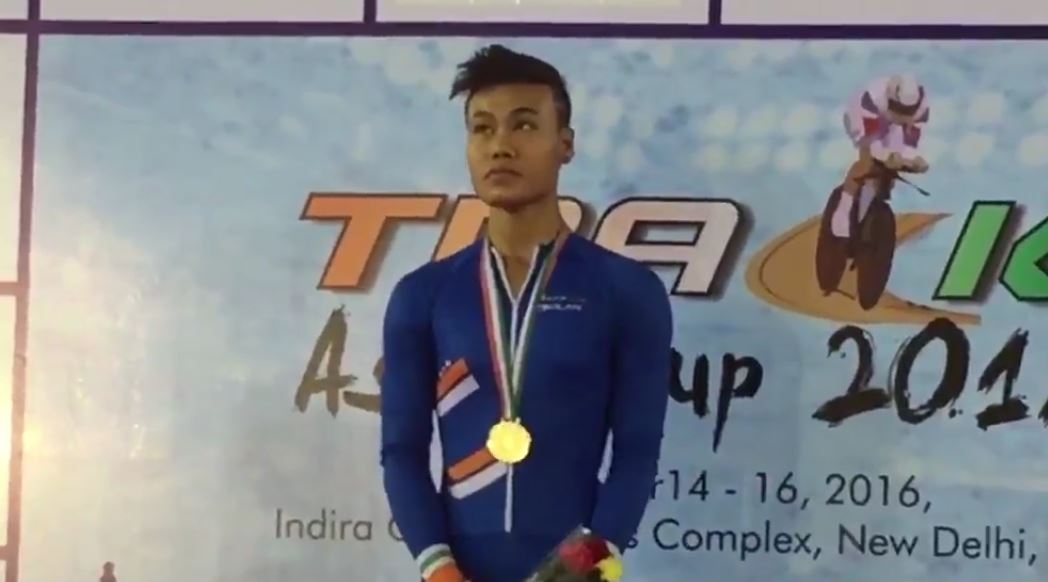 Deborah Herold wins 2 gold medals in Track Asia Cup