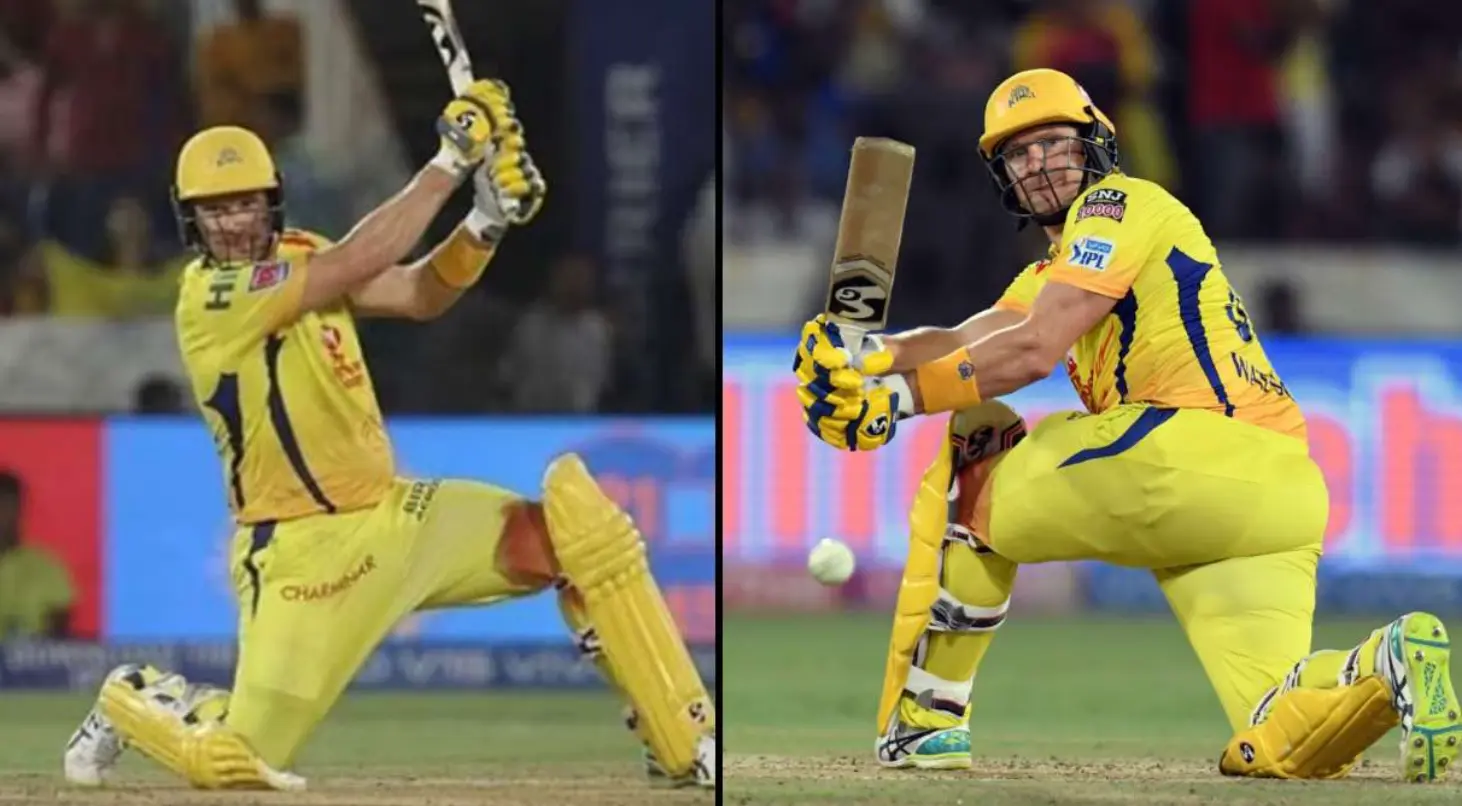 Shane Watson played an amazing knock of 80 runs off 59 balls.
