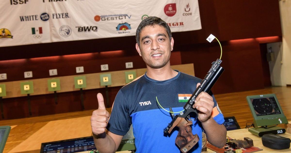 Shahzar Rizvi becomes World No.1 in Shooting 10m Air Pistol