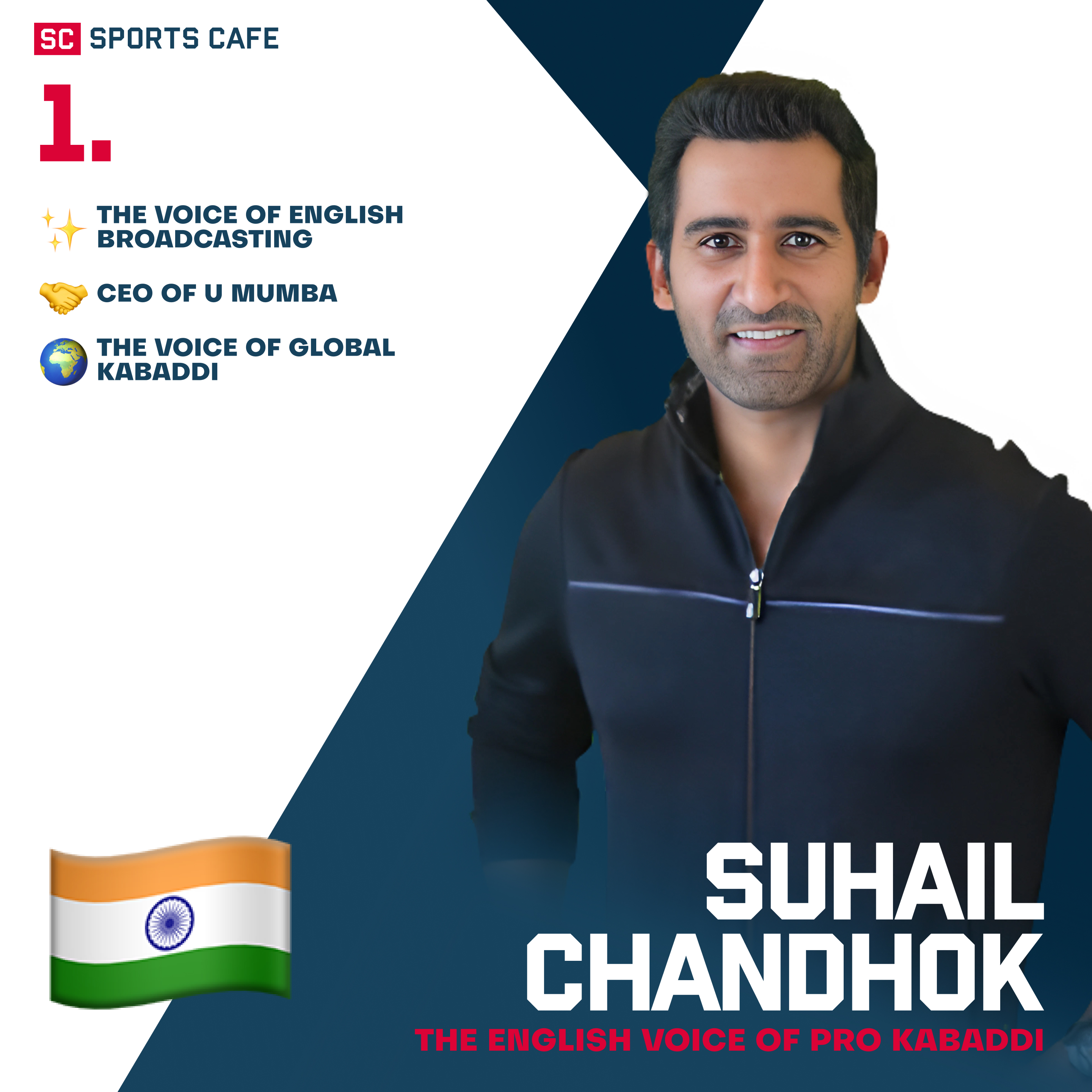 Suhail Chandhok – The English Voice of Pro Kabaddi.