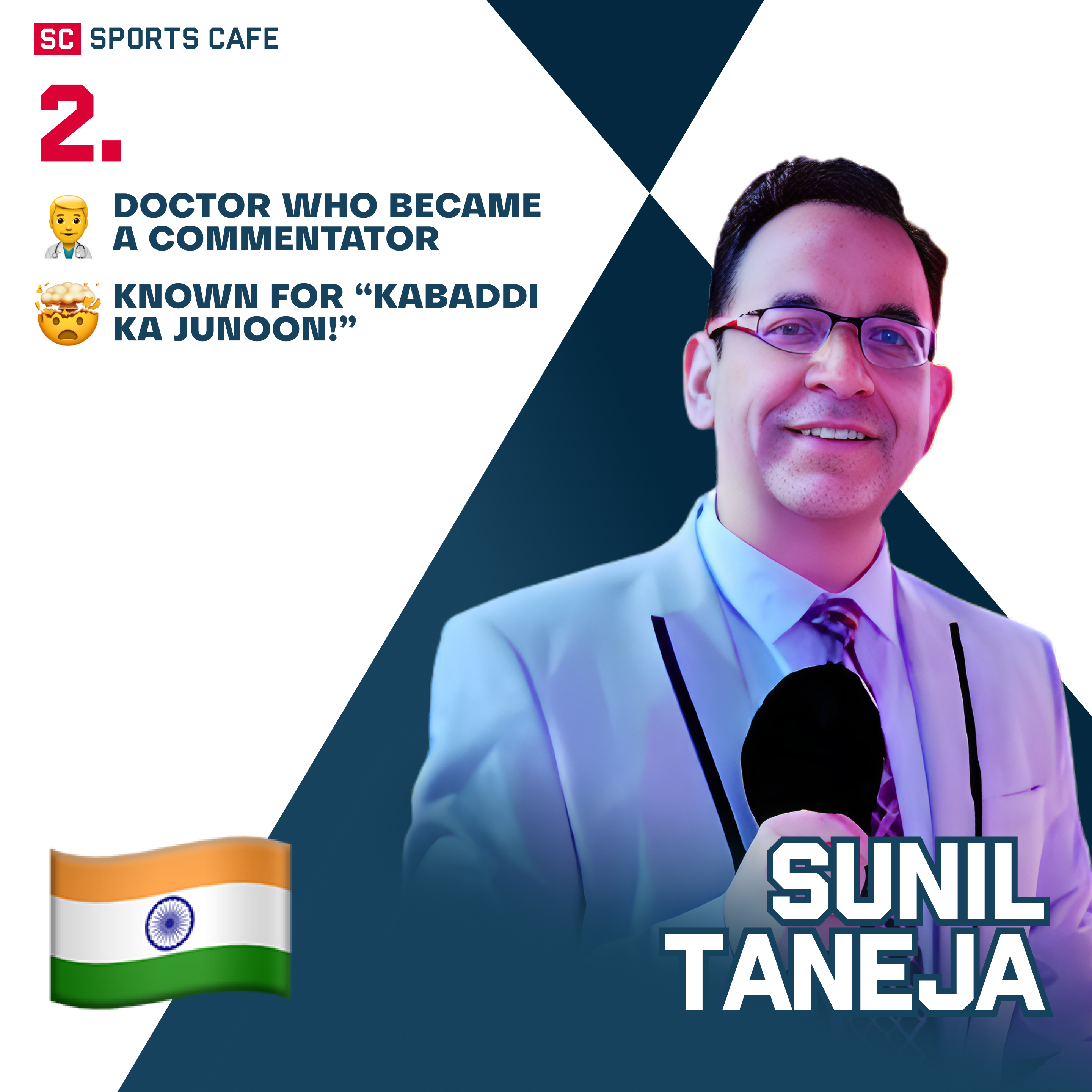 Sunil Taneja Pro Kabaddi Hindi Commentators.