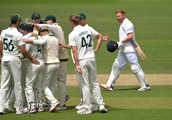 Ashes 2023 | Twitter divided over Jonny Bairstow getting run out by Alex Carey amidst dead ball controversy