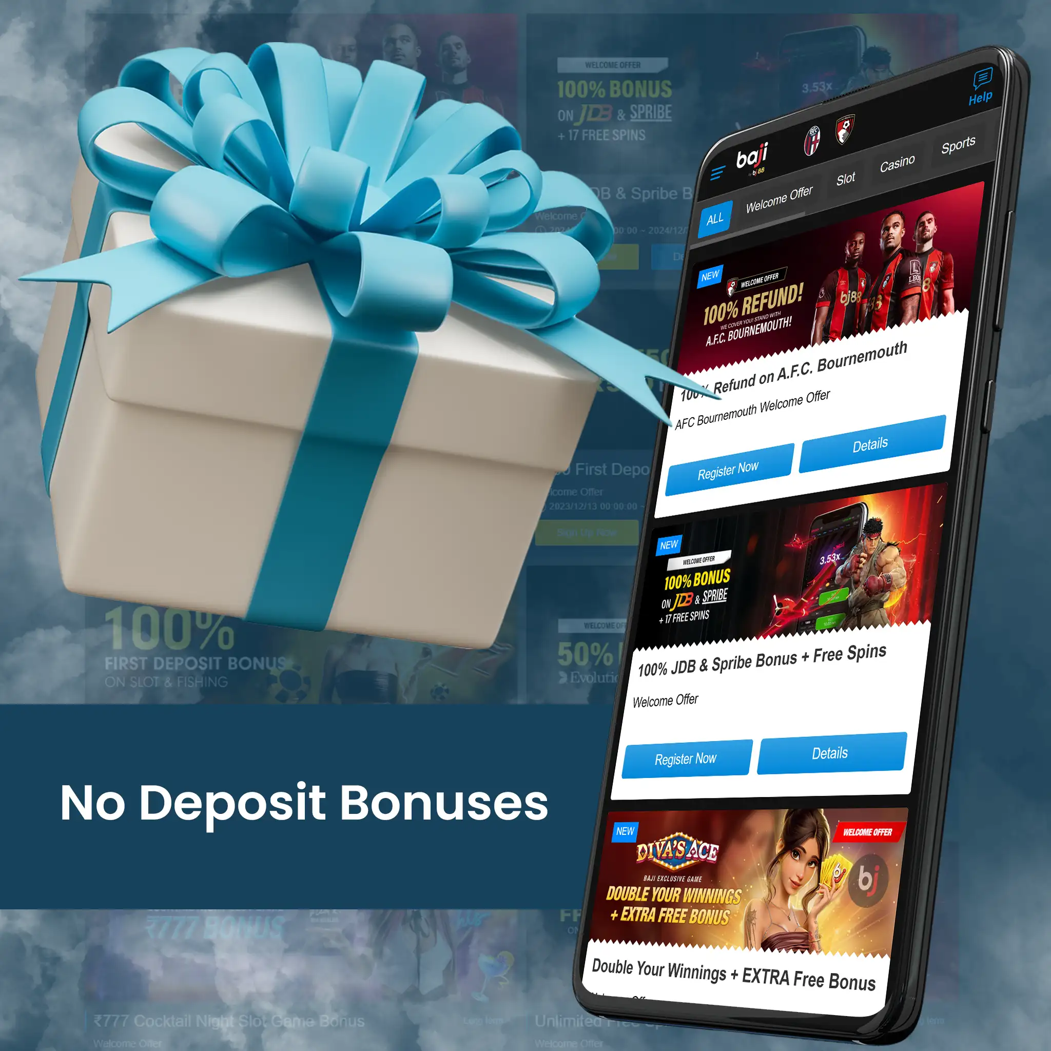 No Deposit Bonuses.