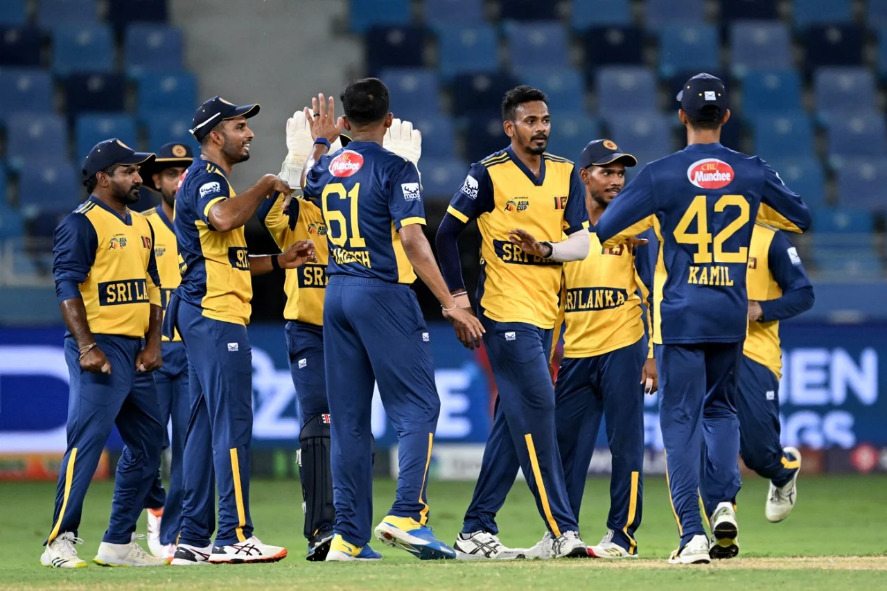 Dushmantha Chameera made up for an off-day with the ball with an absolute stunner in the field for Sri Lanka against Afghanistan in their Asia Cup encounter in Abu Dhabi