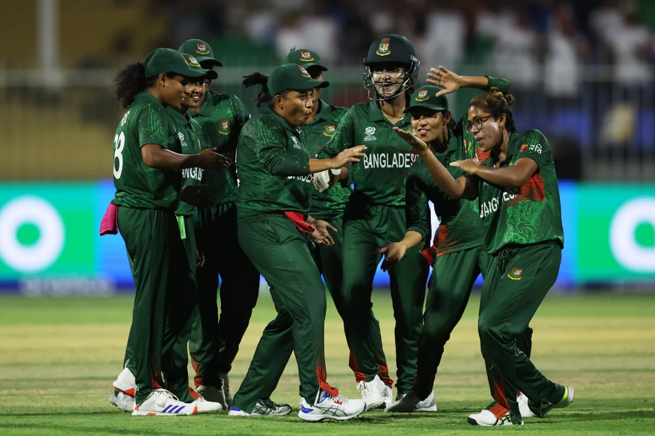 Bangladesh showcased their penchant for dancing on the big stage once again in the Women's World Cup against England in Guwahati