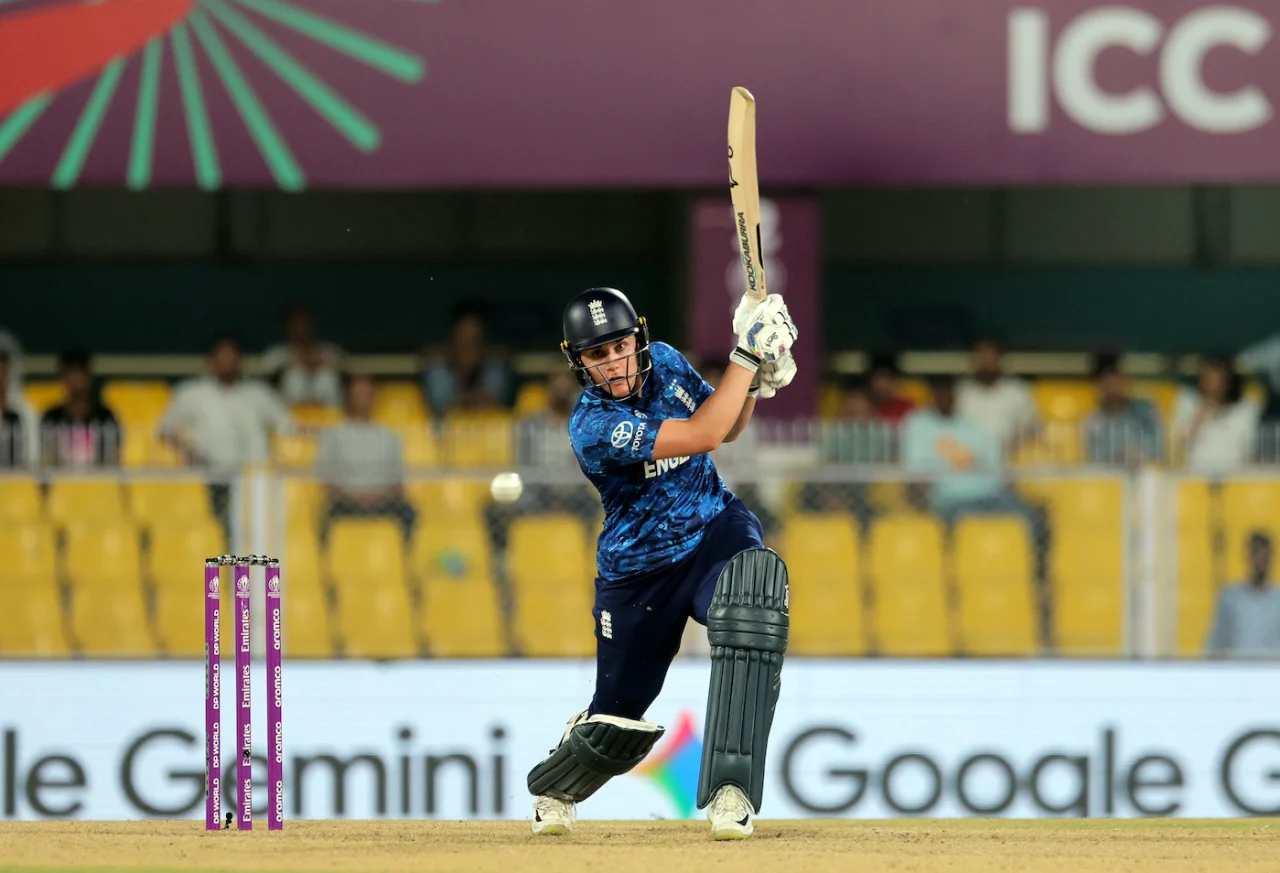 Natalie Sciver-Brunt led from the front to ensure a commanding England win over New Zealand in their final Women's World Cup group stage fixture