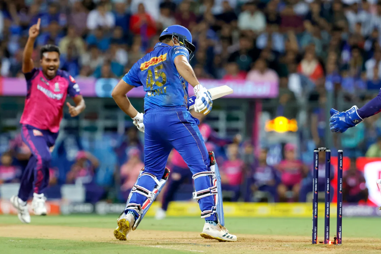 IPL 2023, MI vs RR | Twitter trolls Rohit Sharma for being shambolically outfoxed by Sandeep Sharma