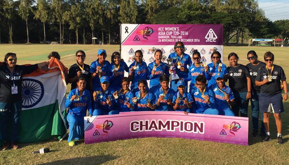 Twitter reacts as India defeat Pakistan to win Women's T20 Asia Cup