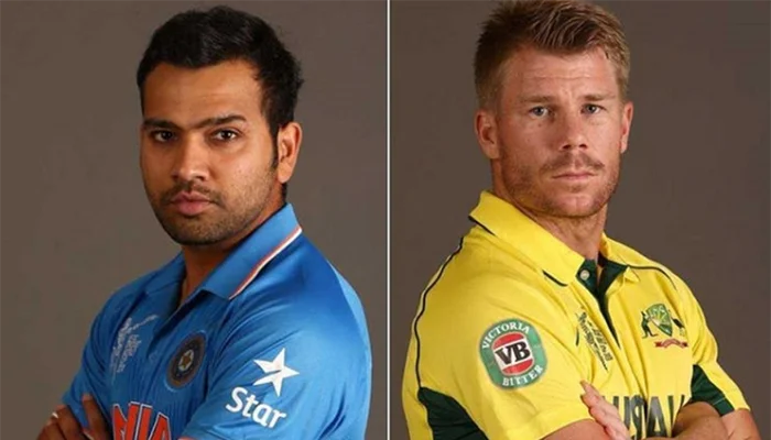 David Warner and Rohit Sharma in the ODI Format.