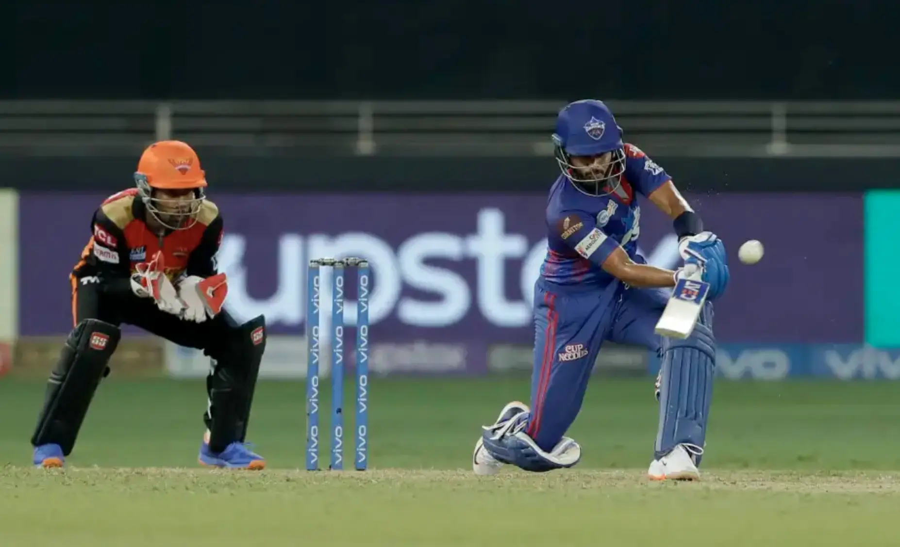 Delhi Capitals defeated Sunrisers Hyderabad by 8 wickets.