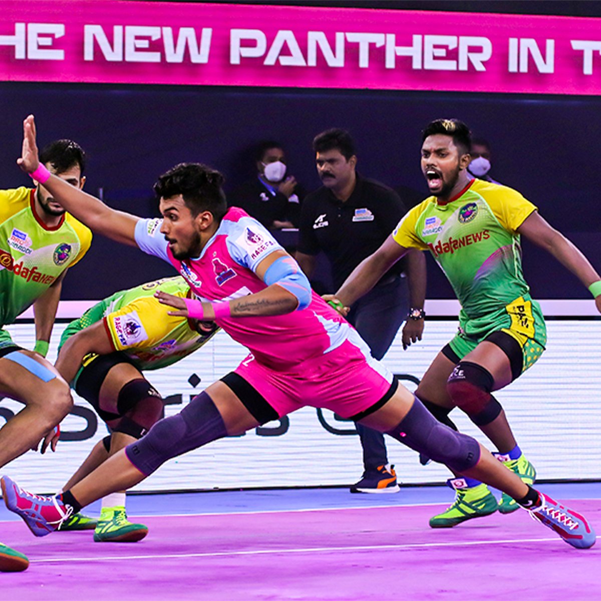 Pro Kabaddi | Jaipur Pink Panthers notch up another win, shock Patna Pirates