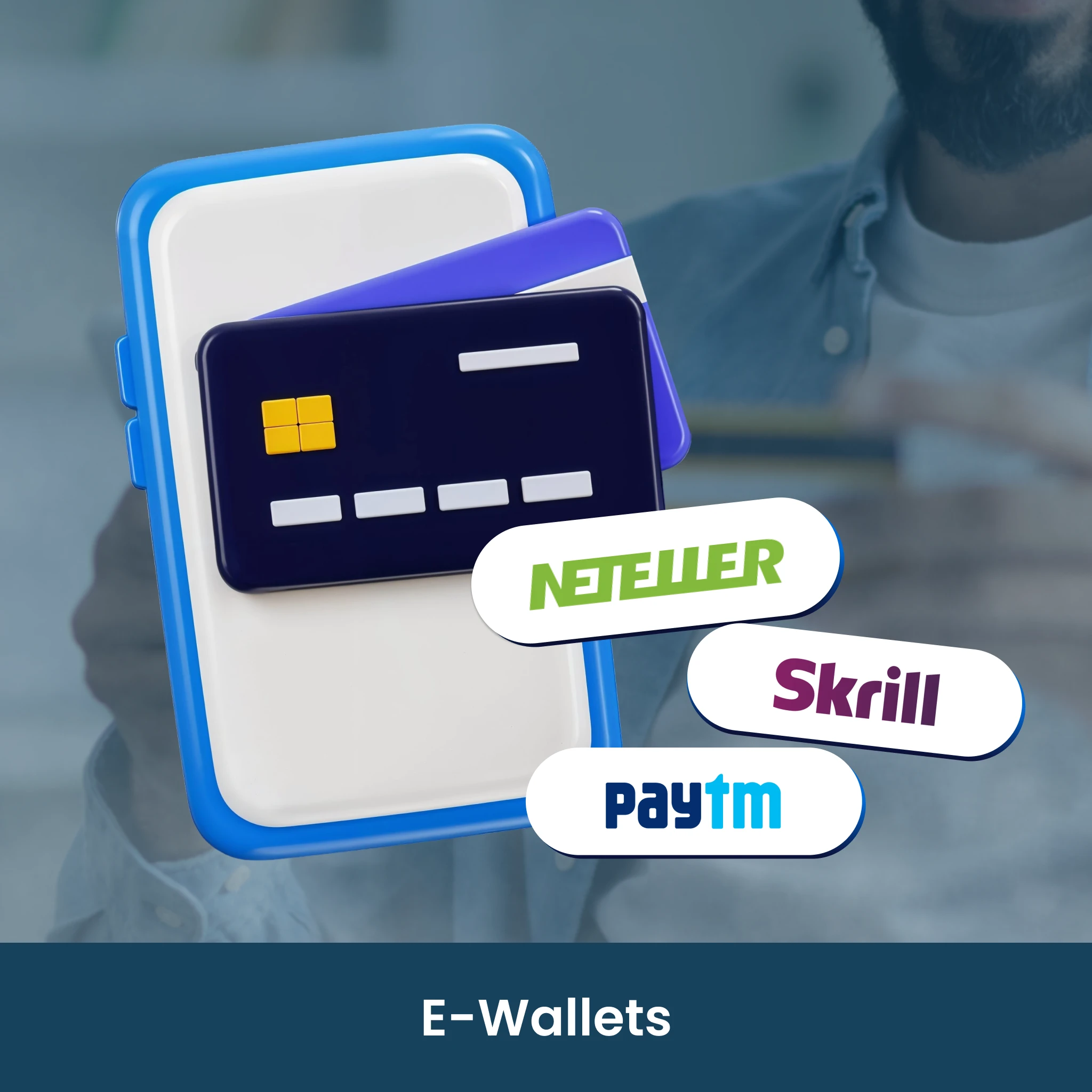 The most famous and fastest payment method in India is e-wallets as PayTM, Neteller.