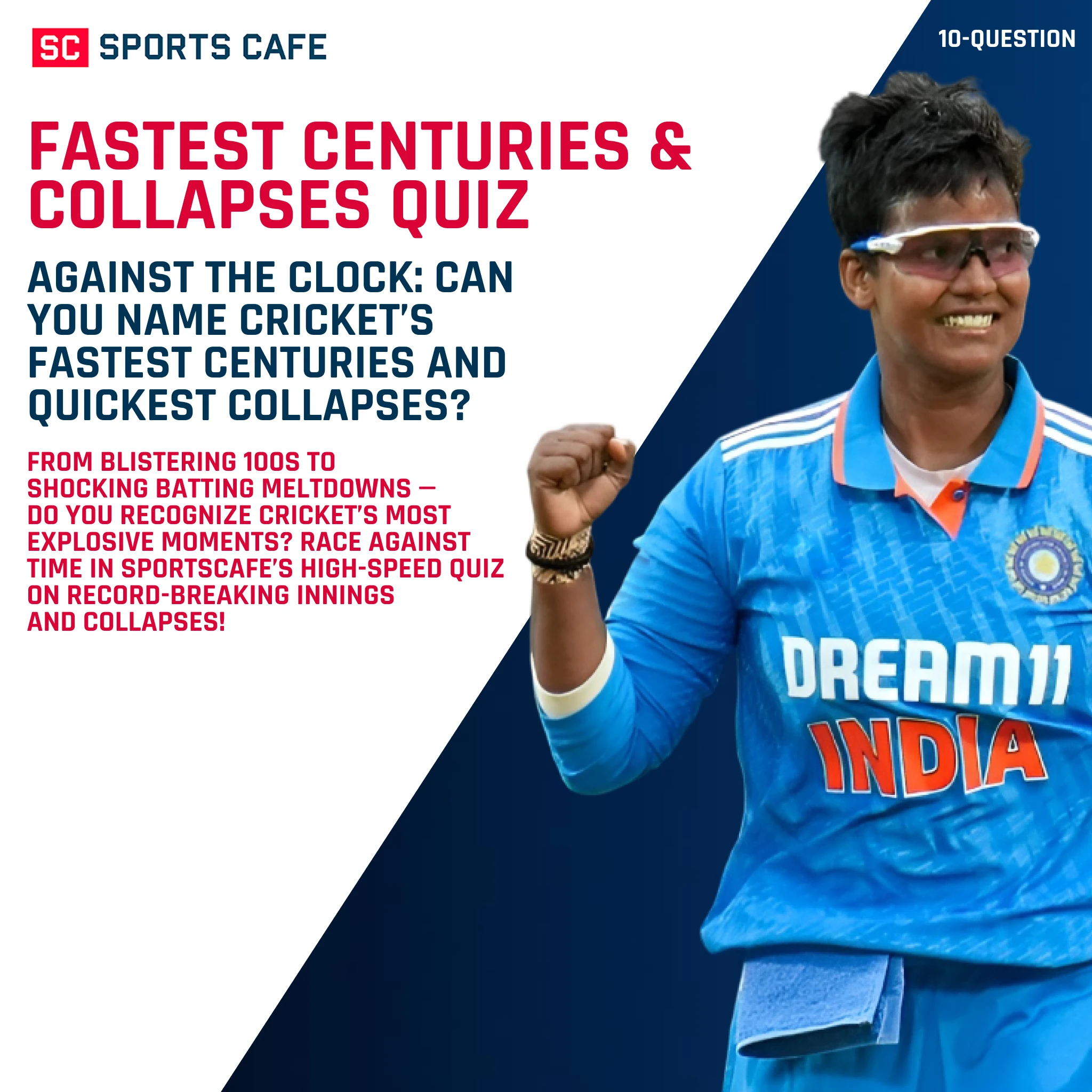 Fastest Centuries & Collapses Quiz – Test Your Cricket Speed Knowledge