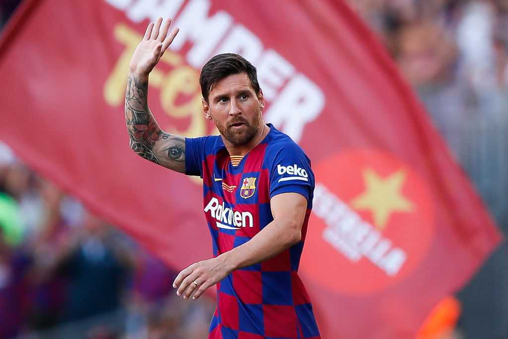 I've always felt at home in Barcelona, says Lionel Messi