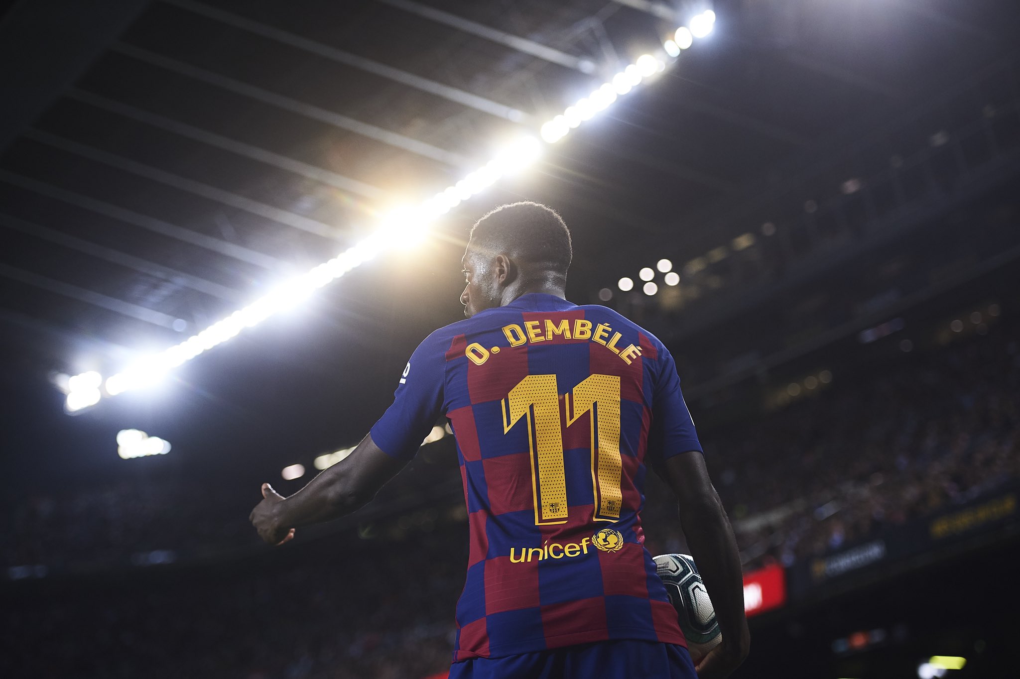 Ousmane Dembele is going to help us for sure until end of season, asserts Xavi Hernandez