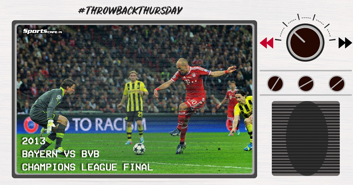 Throwback Thursday | Arjen Robben breaks Bayern Munich’s 37-year-old Champions league curse