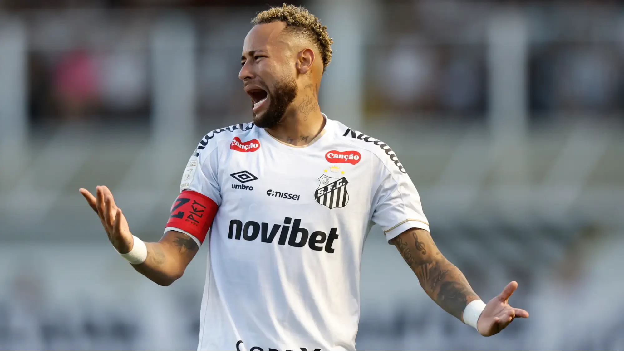 Neymar Ruled Out After Below-Par Display in Santos Draw.