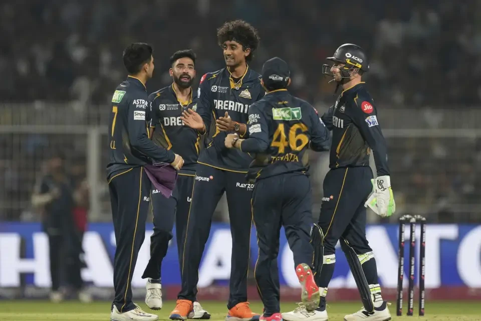 Gujarat Titans defeated Kolkata Knight Riders by 39 runs.