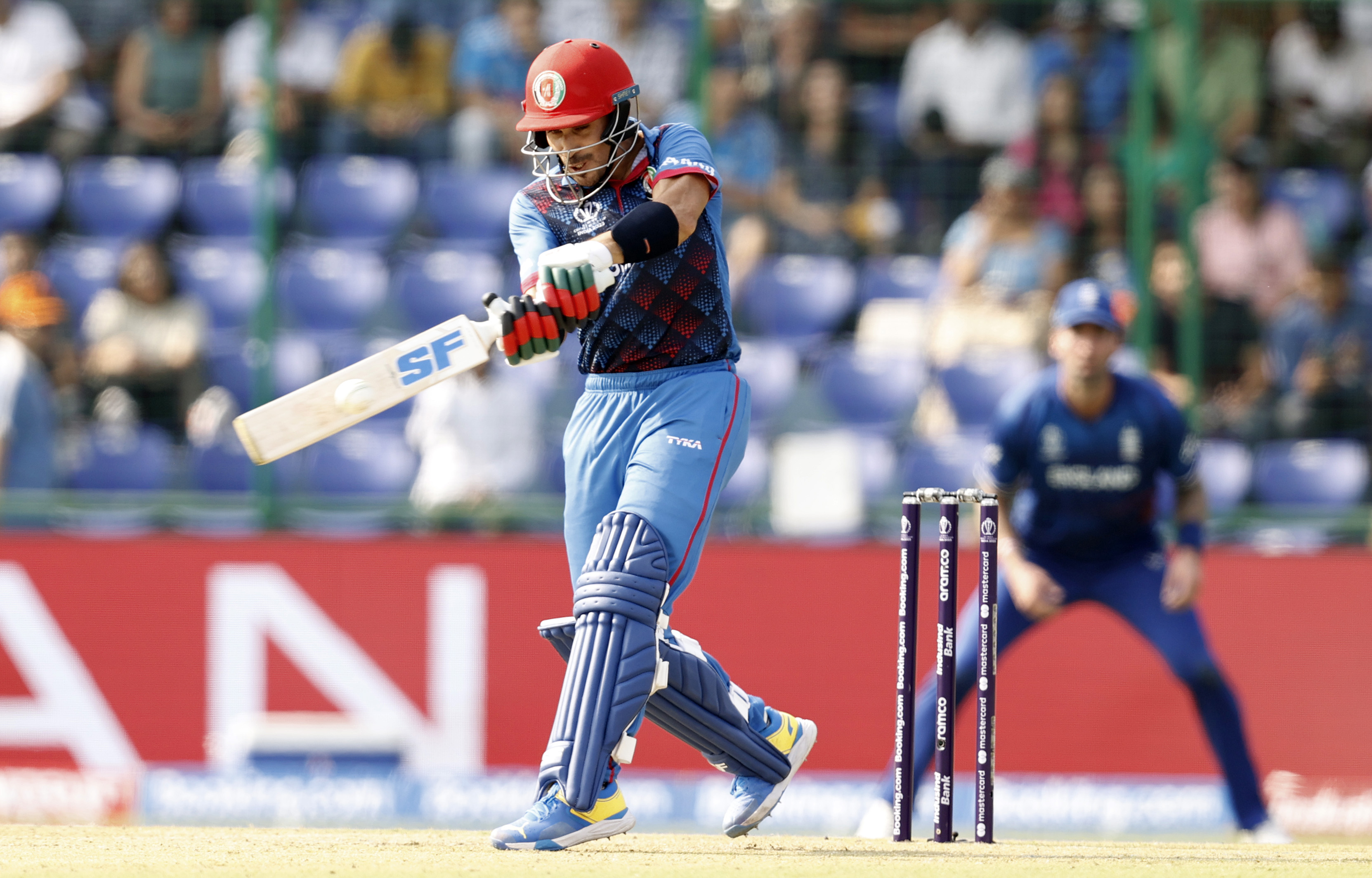 ENG VS AFG | Twitter consoles angry Gurbaz after he vents his frustration in dugout following run out