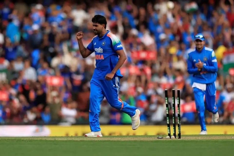 Harshit Rana in Third ODI.