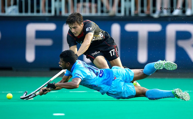 Indian Men’s team go down 2-0 to Belgium in Four Nations Hockey`