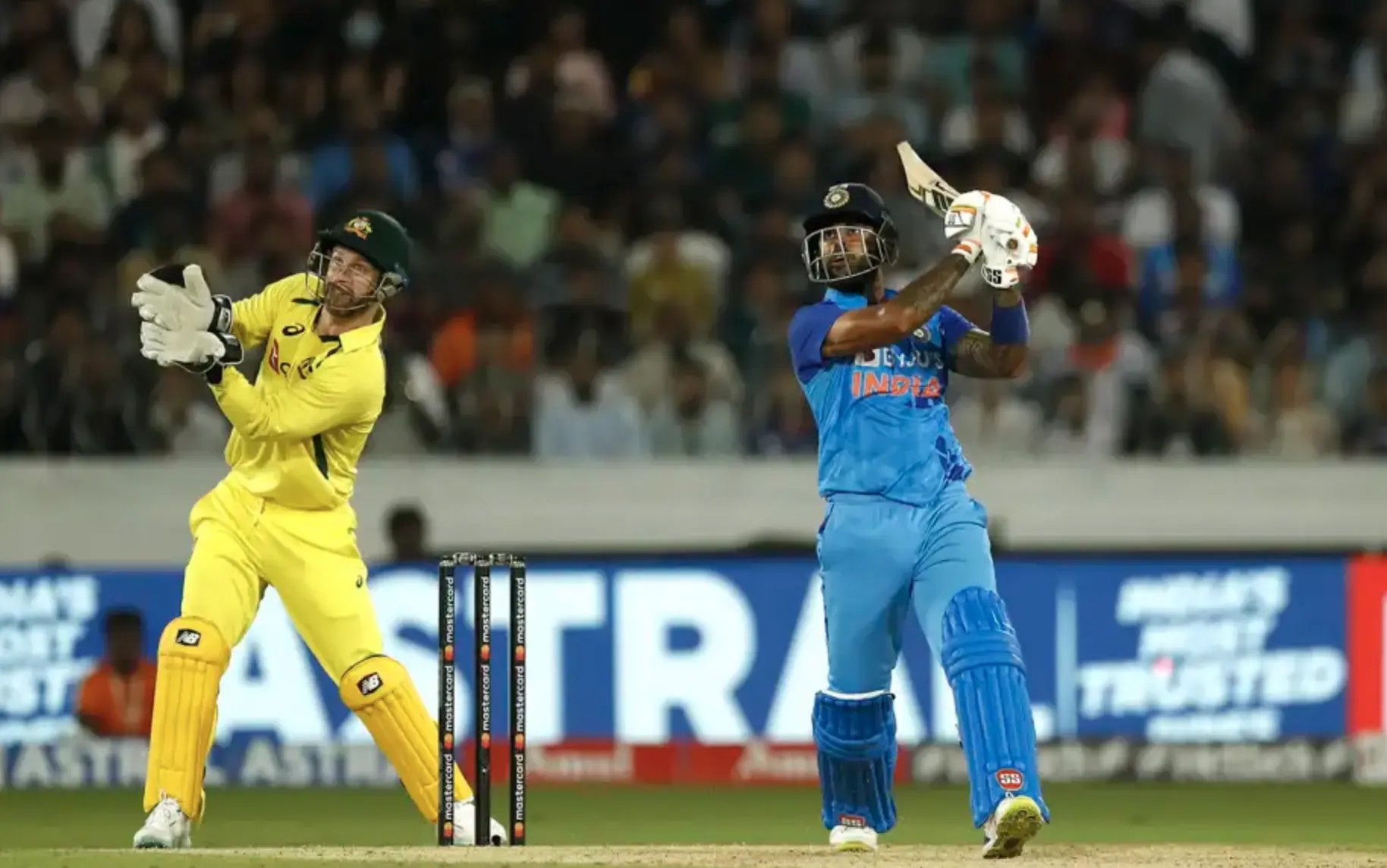 India defeated Australia by 6 Wickets).