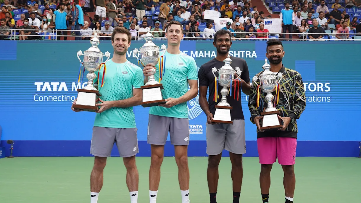 Tata Open Maharashtra | N Sriram Balaji and Jeevan Nedunchezhiyan’s lose in men's doubles finals