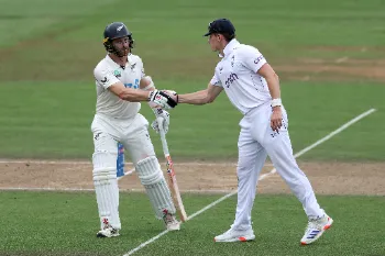 WATCH, NZ vs ENG | Williamson offers England a taste of Bazball by notching up 33rd Test ton with maximum