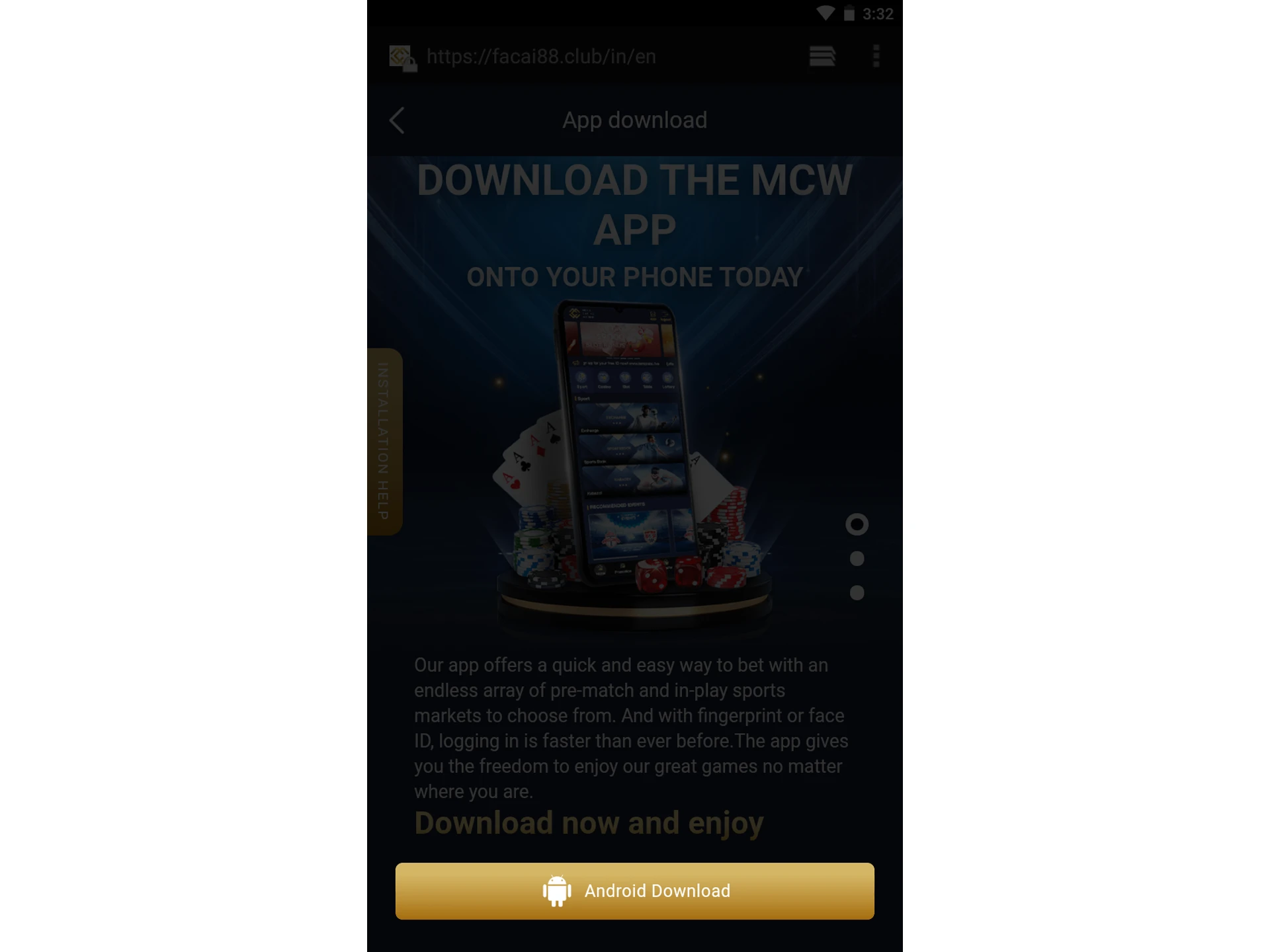 Download the MCW apps for Android.