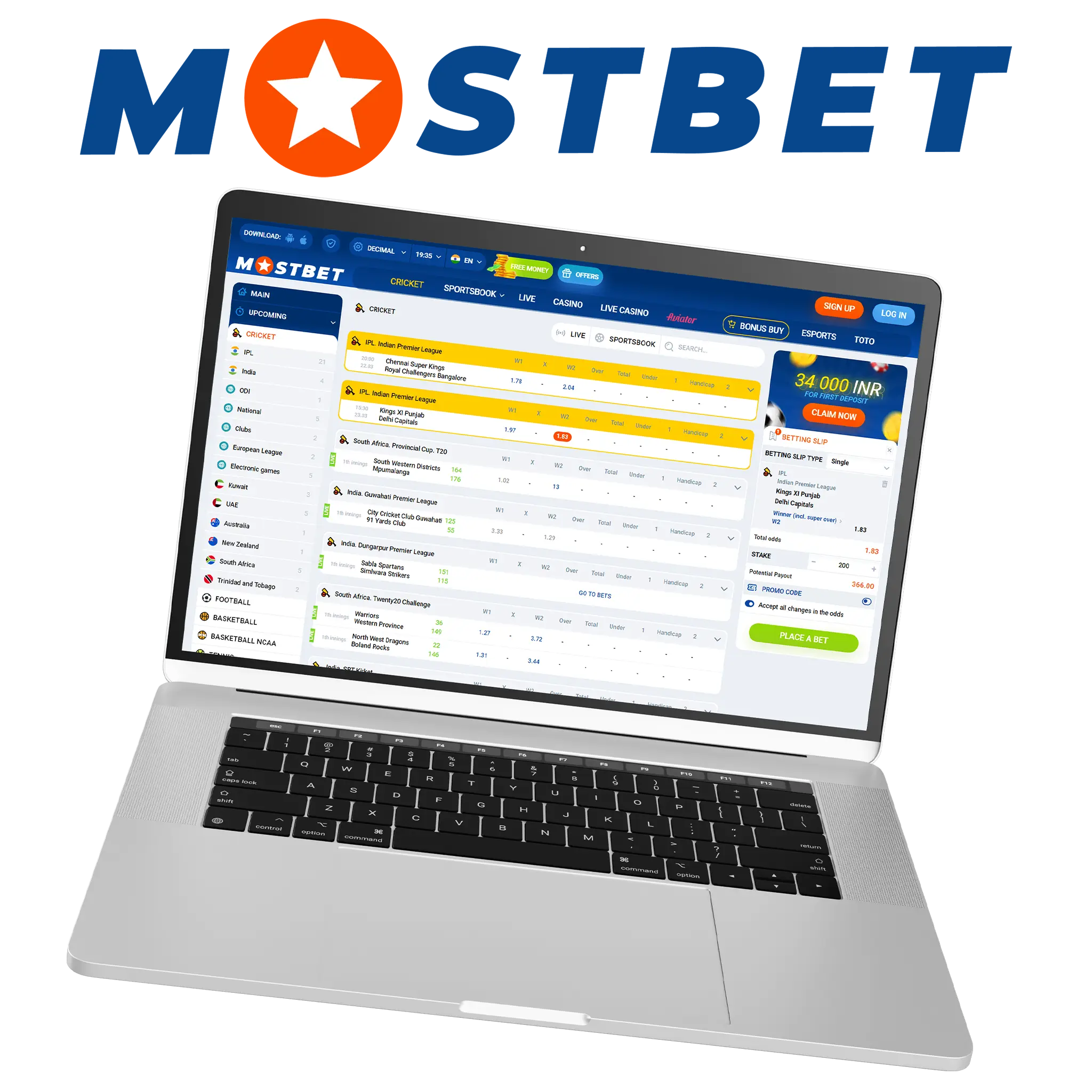 Mostbet provides a robust cricket betting platform tailored for the Indian market that is also worth your trust.