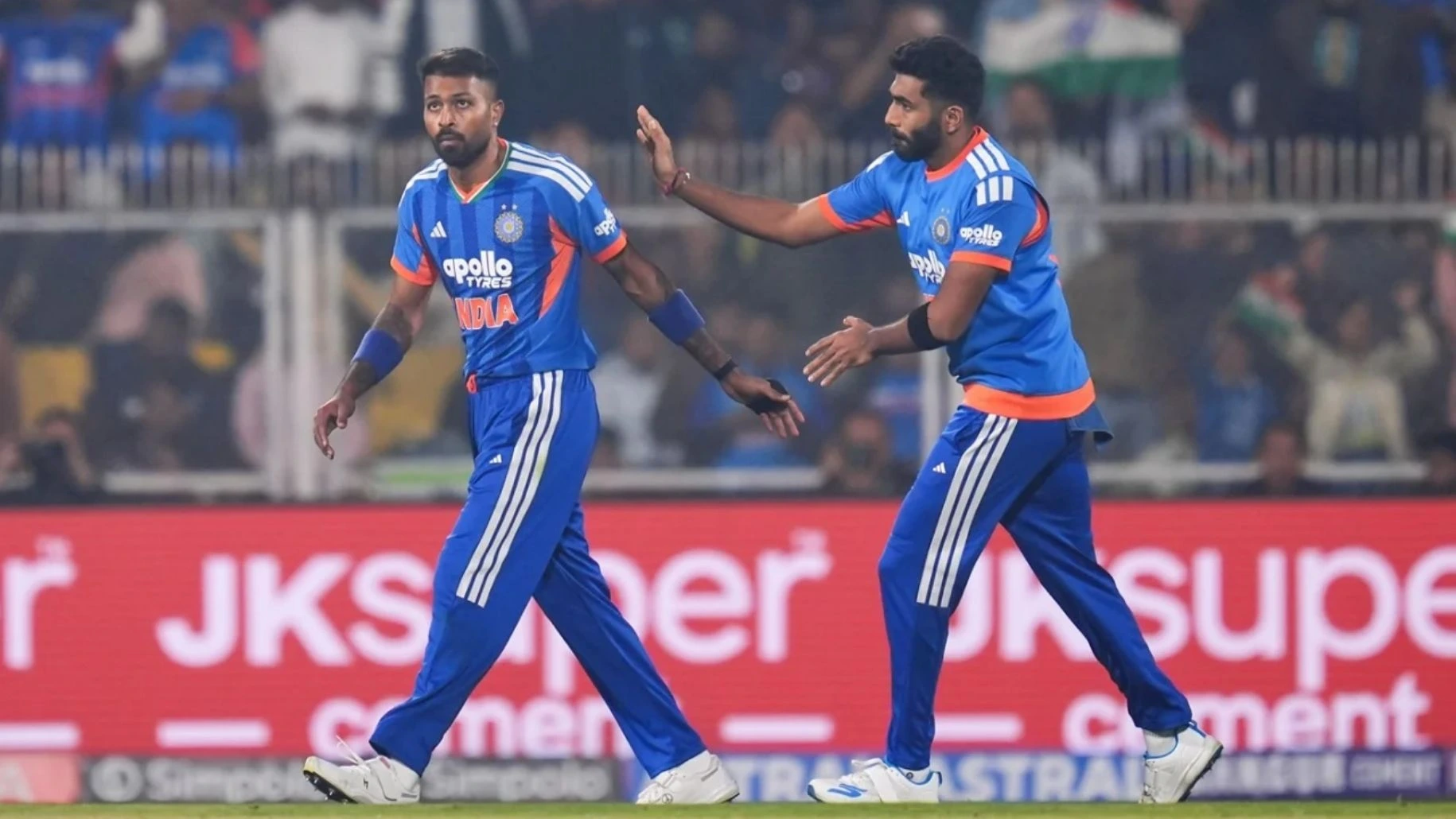 Pandya and Bumrah debuted in the T20I format on 26 January 2016.