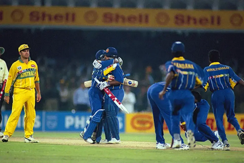 Sri Lanka defeated Australia by 7 wickets.