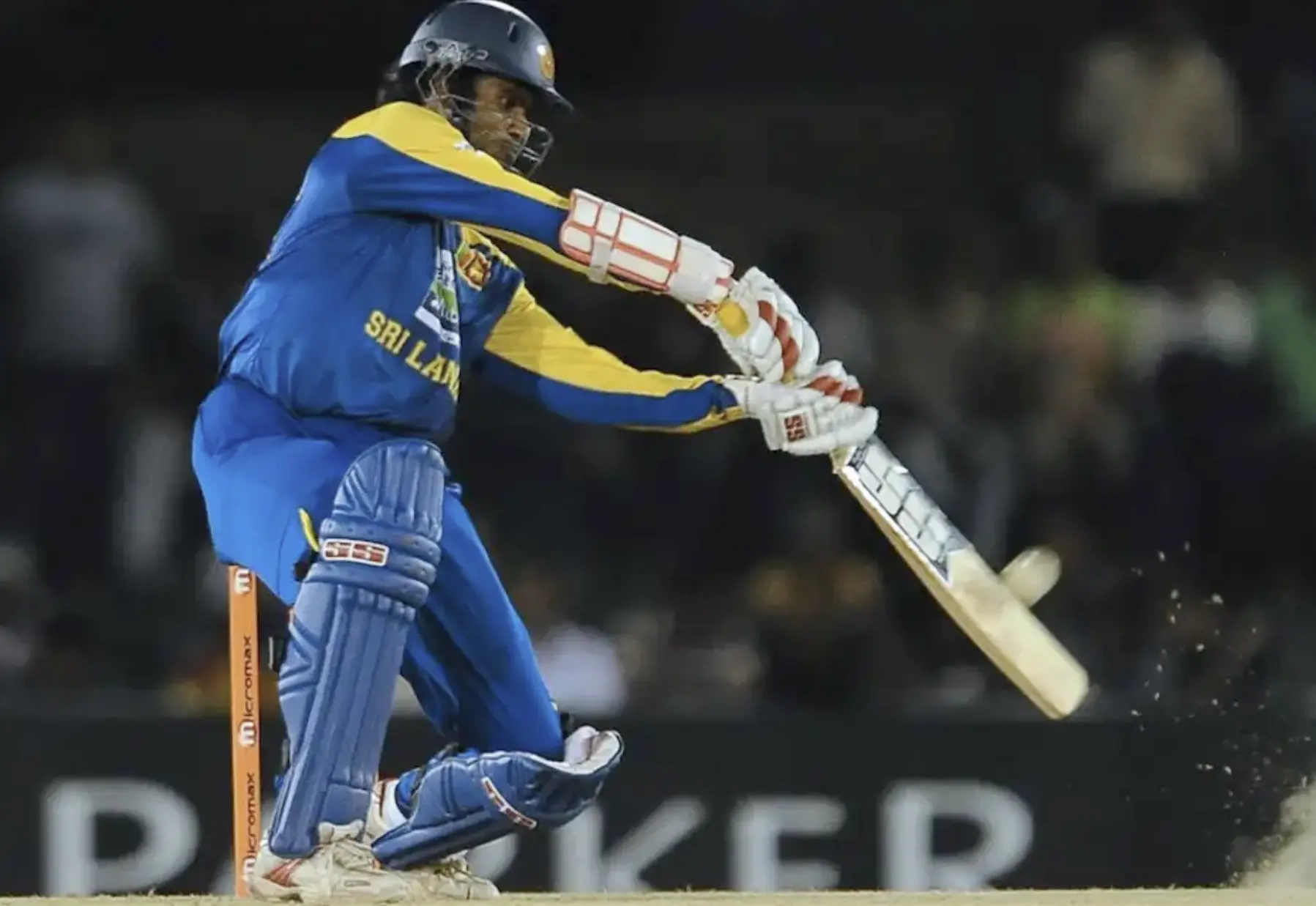 Sri Lanka defeated New Zealand by 3 wickets.