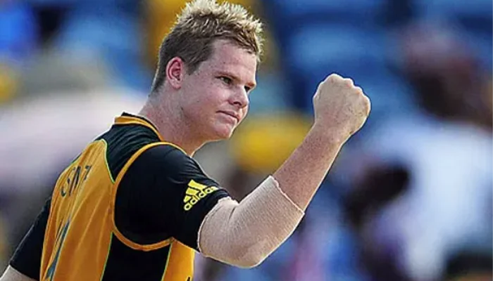 Steve Smith during the 2010 ICC T20 World Cup.