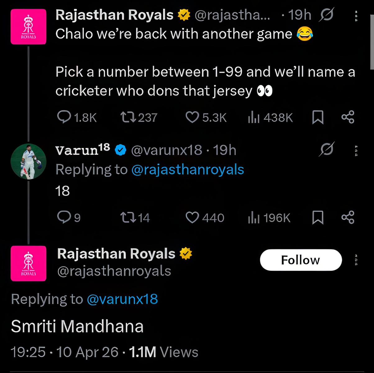 RCB vs CSK Social Media Banter