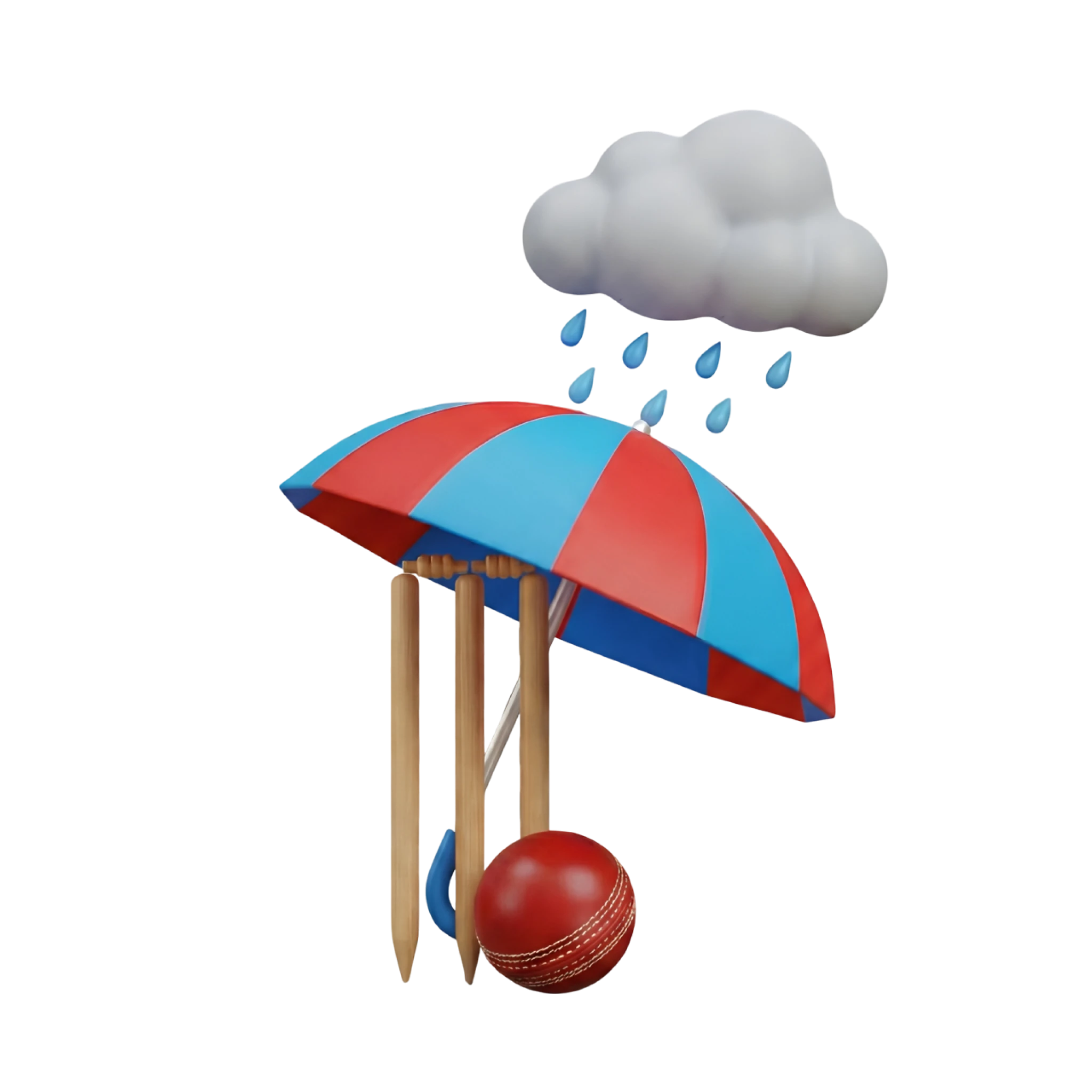 Abandoned Cricket Match