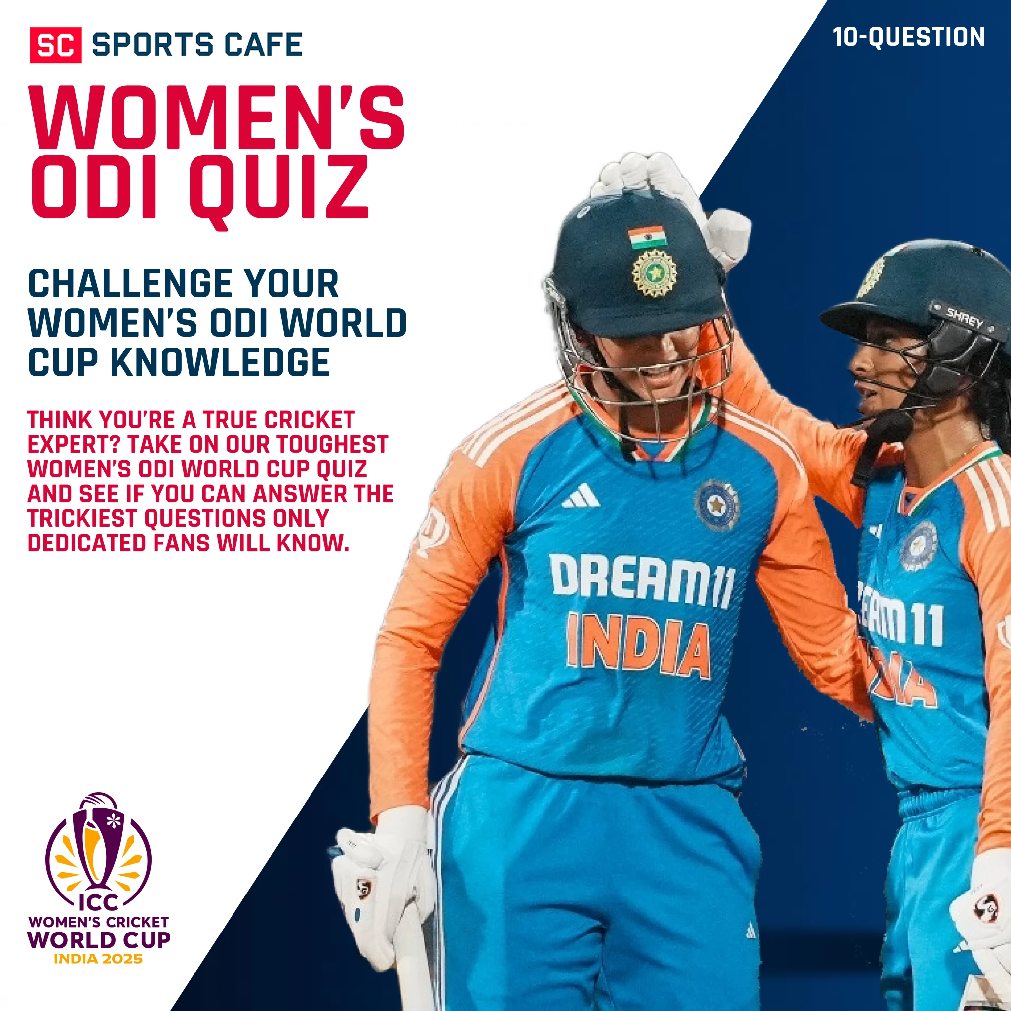 Women's ODI World Cup Knowledge Quiz