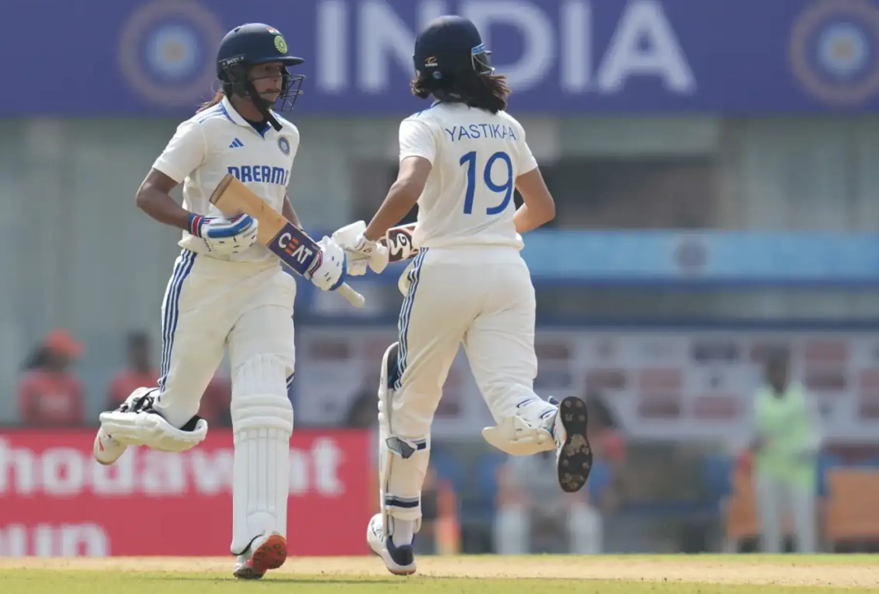 Yastika Bhatia made her Test Debut on September 30, 2021.