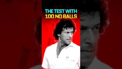 100+ No Balls In A Single Test Match? 🤯 A Record You Won't Believe! #Cricket #cricketshorts #viral
